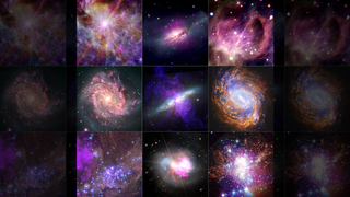 Nine new images created by its Chandra X-ray Observatory, with help from Hubble and JWST.