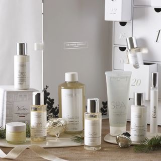 The White Company beauty advent calendar products