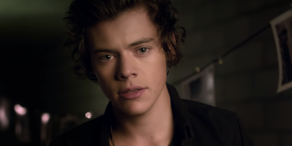 Harry Styles from a One Direction music video