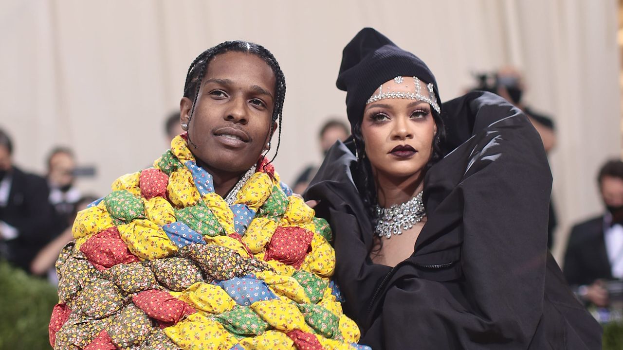 A$AP Rocky and Rihanna.