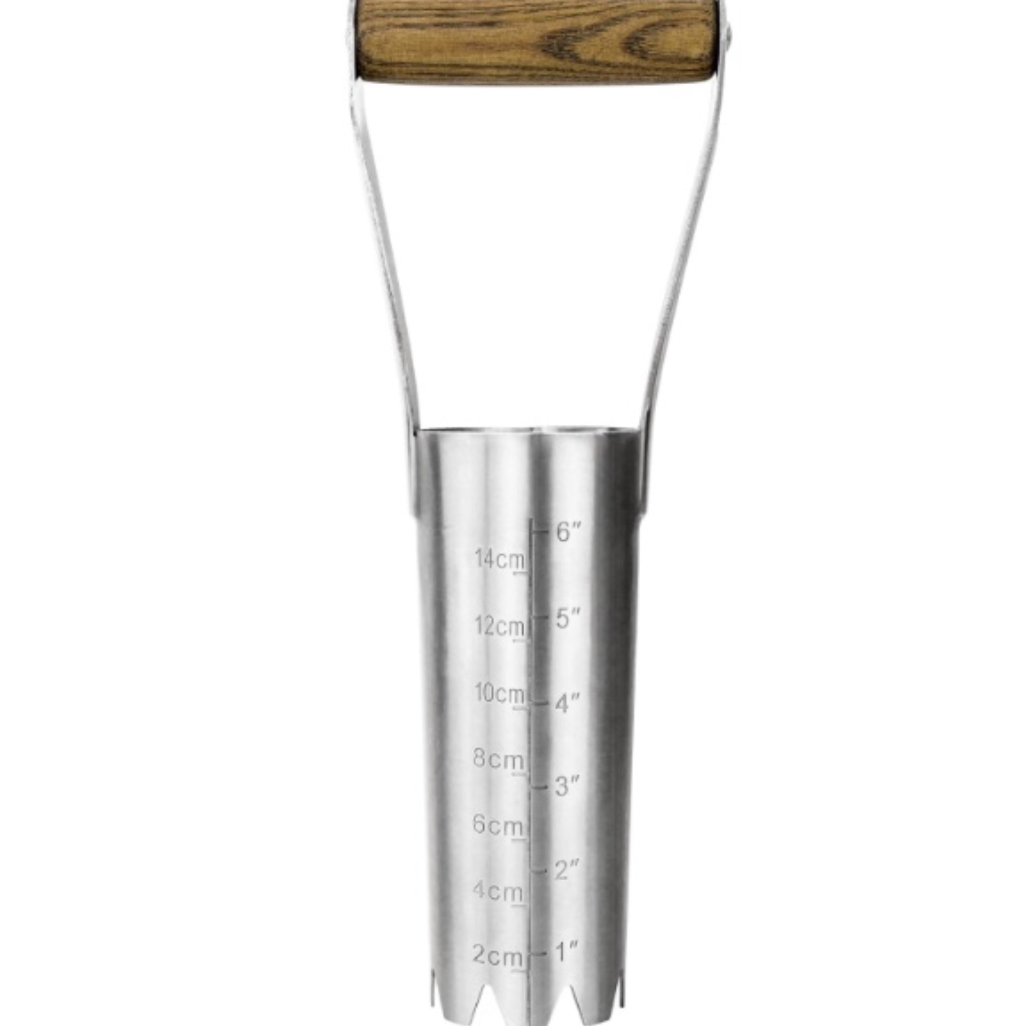 Haliaeetus Bulb Planter Tool, 6 Inches Depth Mark