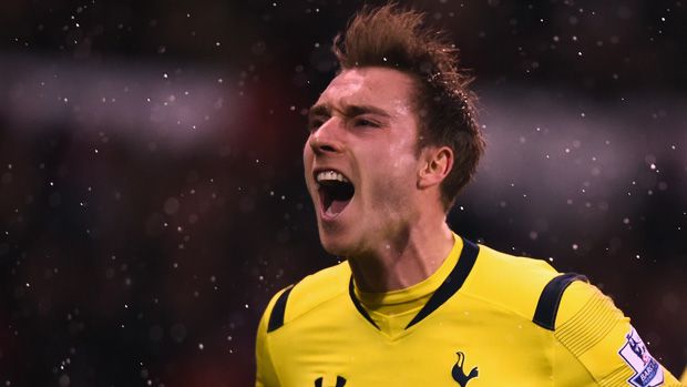 Christian Eriksen of Tottenham Hotspur