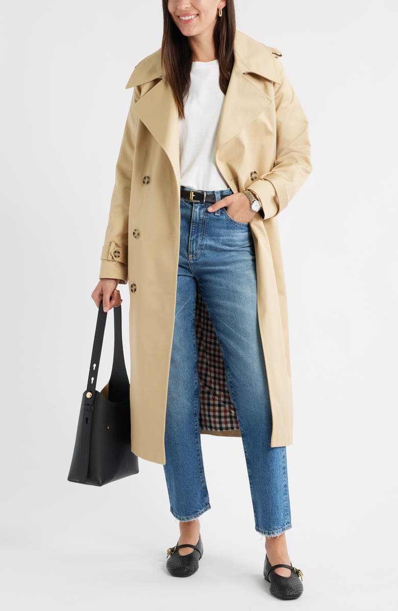 Nordstrom Black Friday 2025 Caslon Cotton Trench Coat.