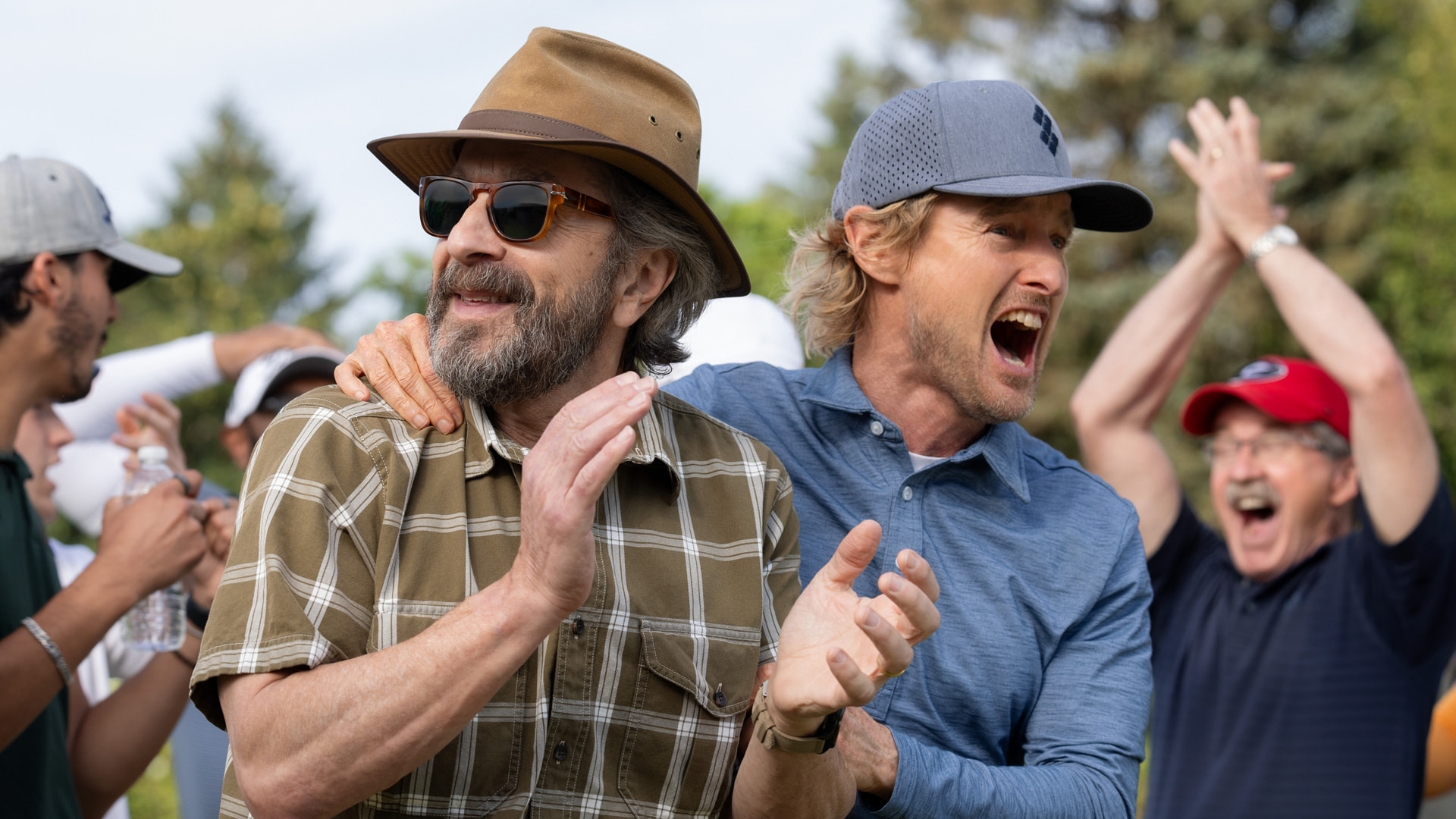Owen Wilson and Marc Maron in Stick 