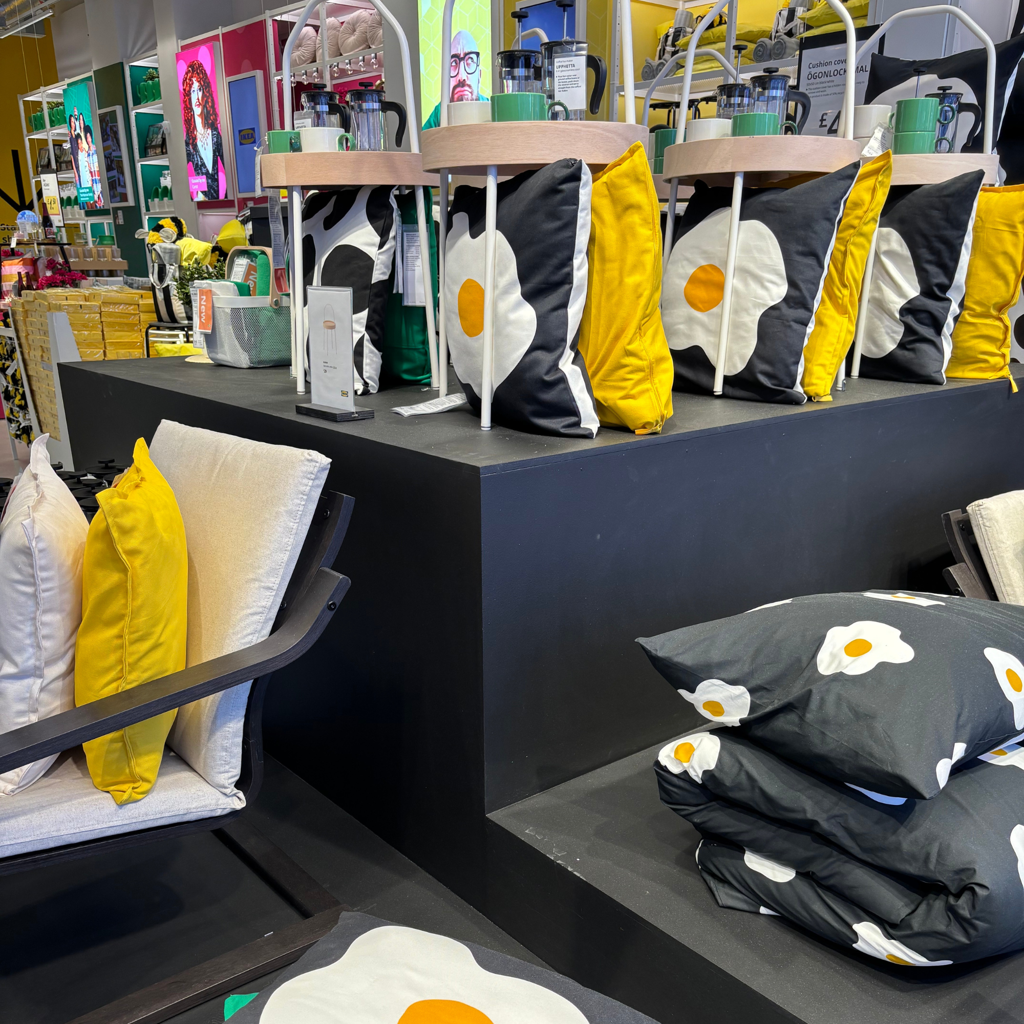 IKEA's new fried egg collection.