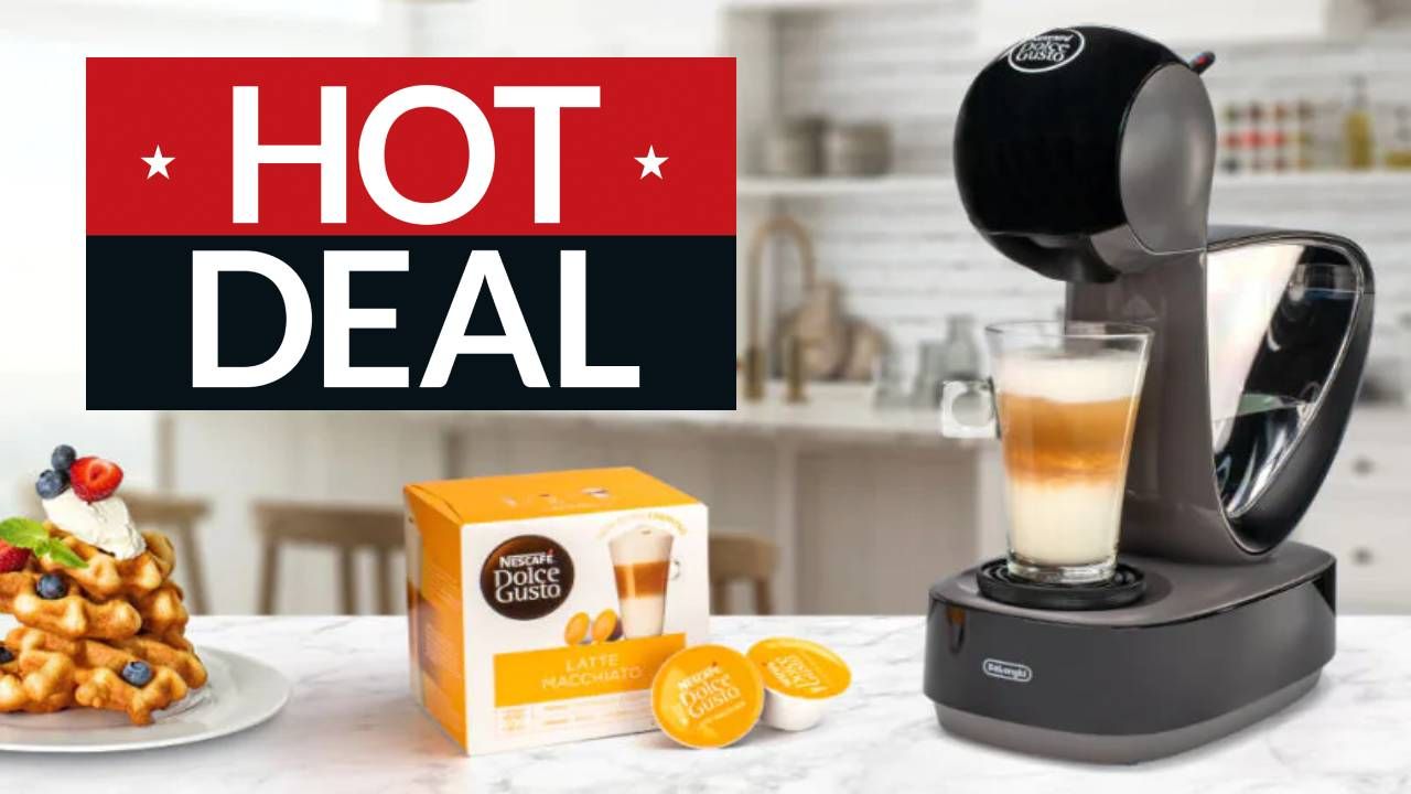 Currys January sale, coffee machine deal, Dolce Gusto Infinissima Coffee Machine