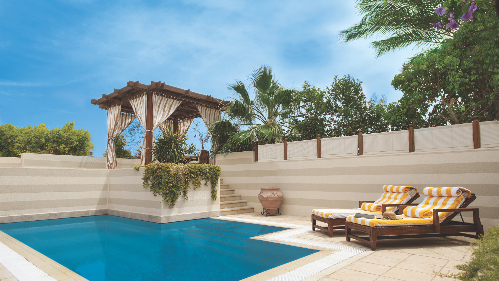 A view of the Royal Suite&amp;rsquo;s private pool