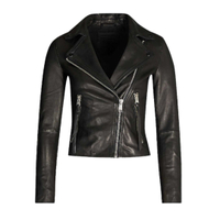 Allsaints Dalby Leather Biker Jacket, was £299 now £209 | Selfridges