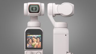 DJI Pocket vlogging camera in new Sunset White bundle