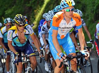 Bradley Wiggins, Lance Armstrong, Tour de France 2009 stage 9