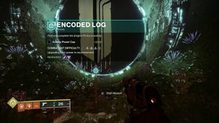 Destiny 2 Echoes Encoded Log Enigma Protocol flag