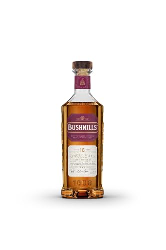 Bushmills 16 Year Old Single Malt Irish Whiskey 40% Vol 70cl