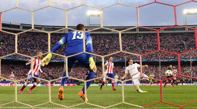 Atletico vs Real Madrid: Bale followed up his goal with a strange