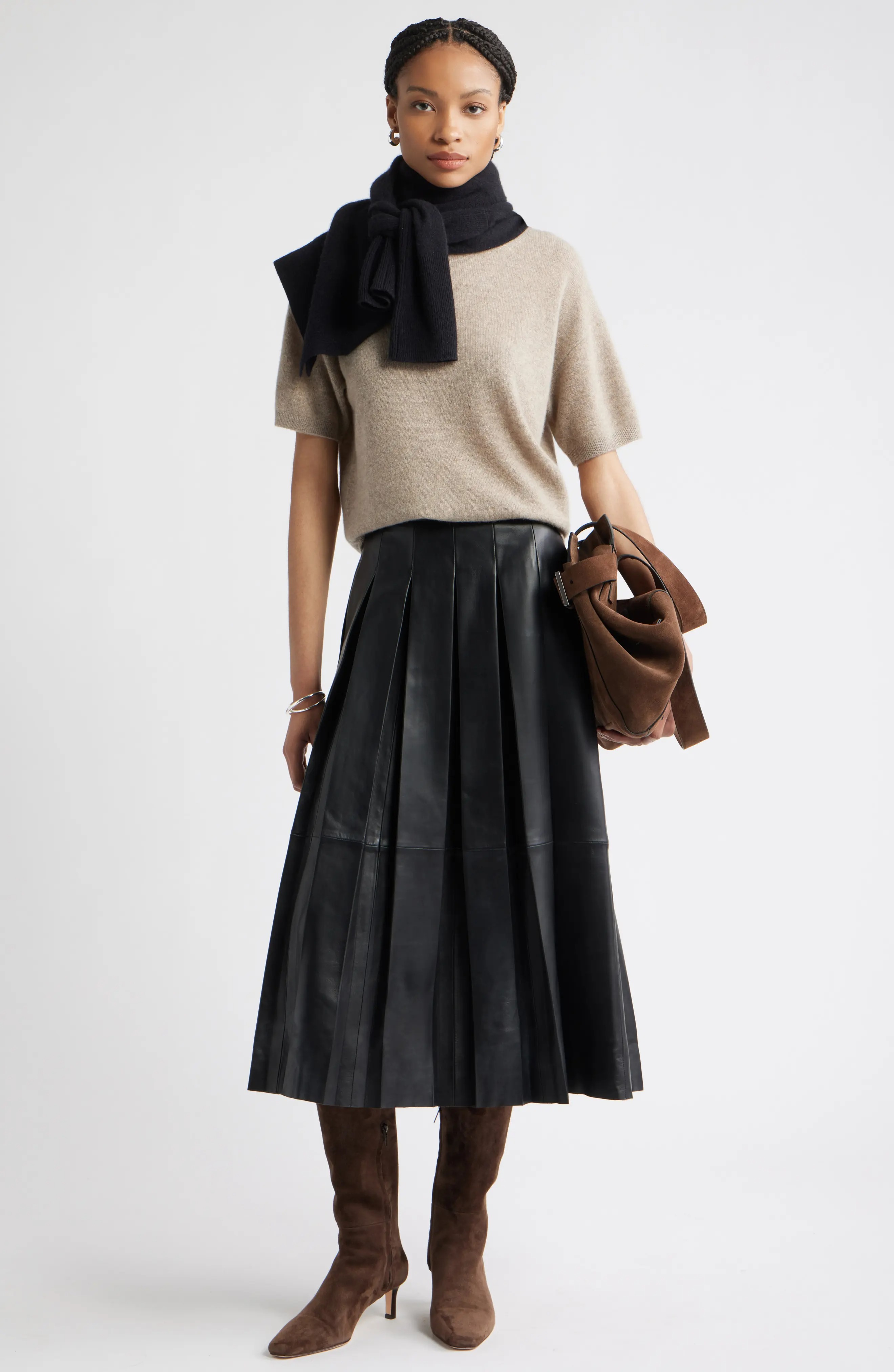 Nordstrom, Short Sleeve Cashmere Sweater