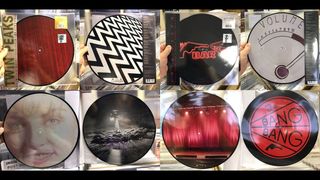 A picture of the four Twin Peaks picture discs released for RSD 2018