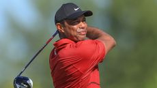 Tiger Woods at the Hero World Challenge