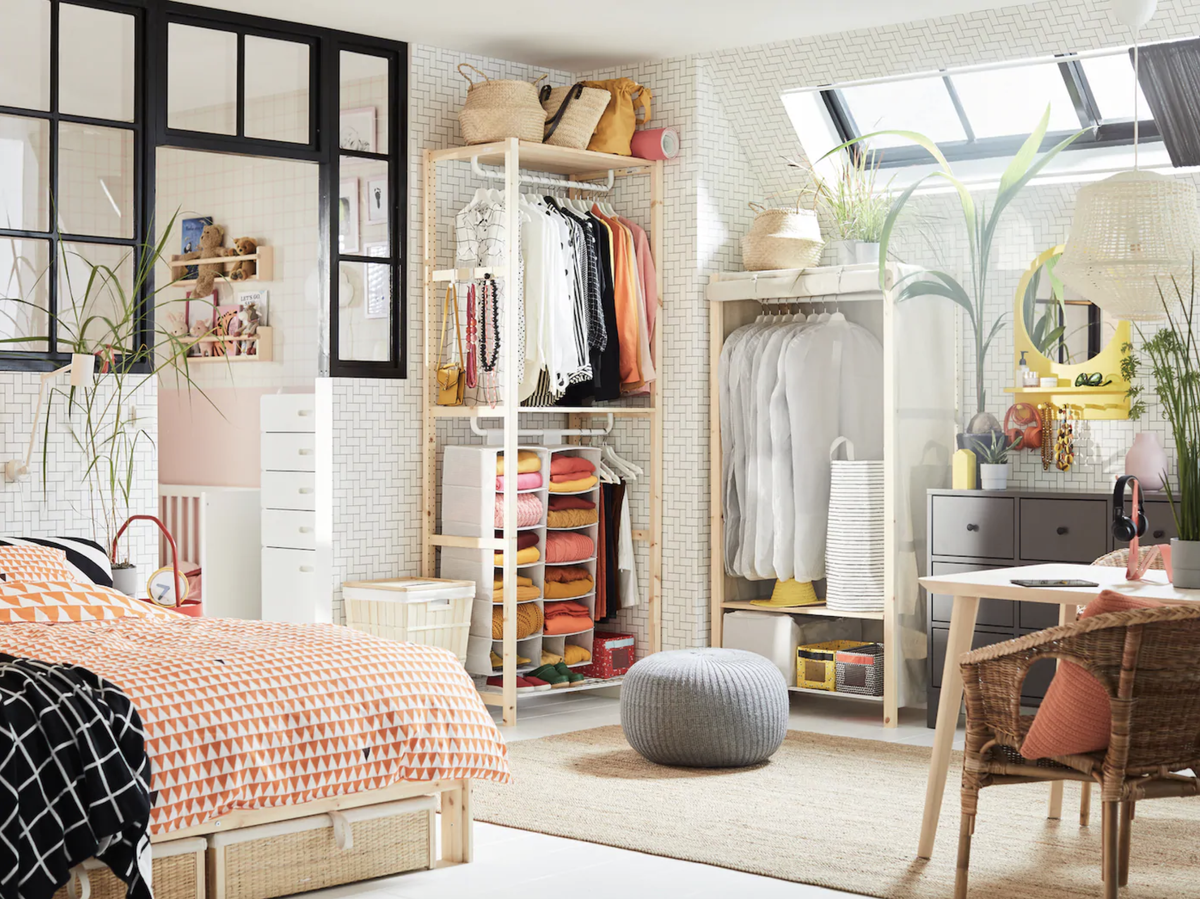 18 clothes storage ideas to declutter your entire wardrobe   Real ...