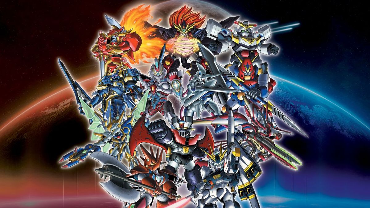 Super Robot Wars 30 mecha patchwork