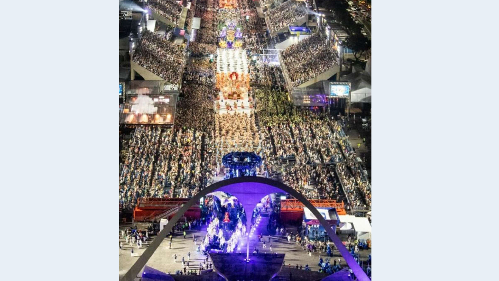 Shot of a Brazilian Carnival
