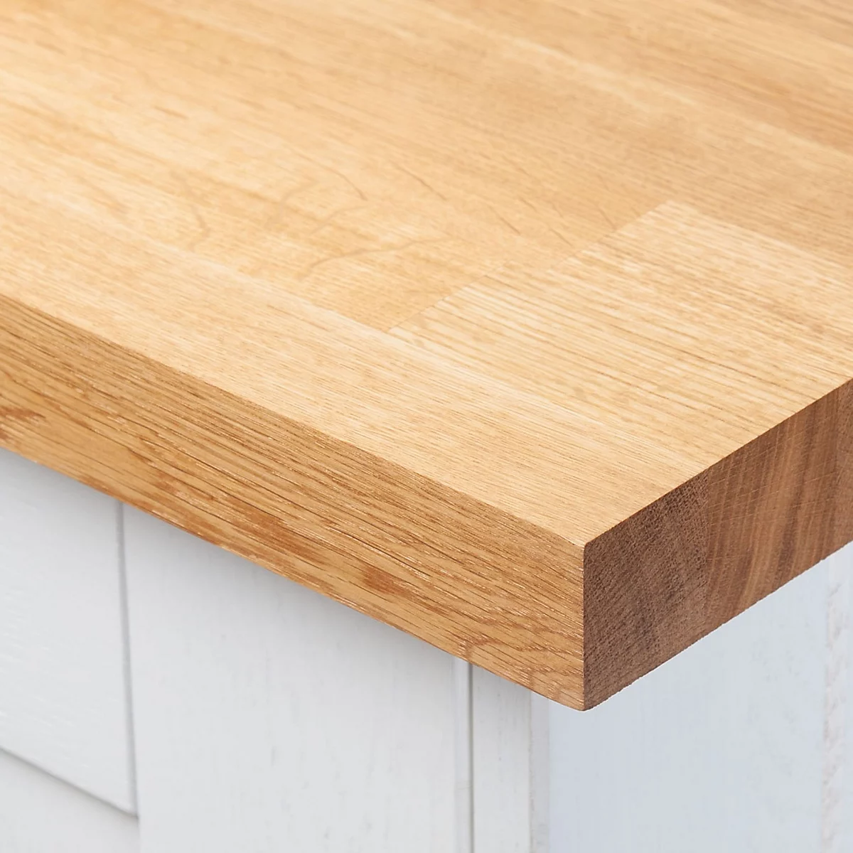 Solid Oak Pre-oiled Wood Worktop 3M x 635mm x 40mm - Premium Real Wooden Timber Kitchen Countertop