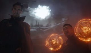 Dr Strange and Wong Infinity War