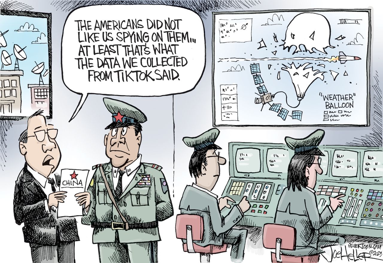 7 amusing cartoons about China's spy balloon | The Week