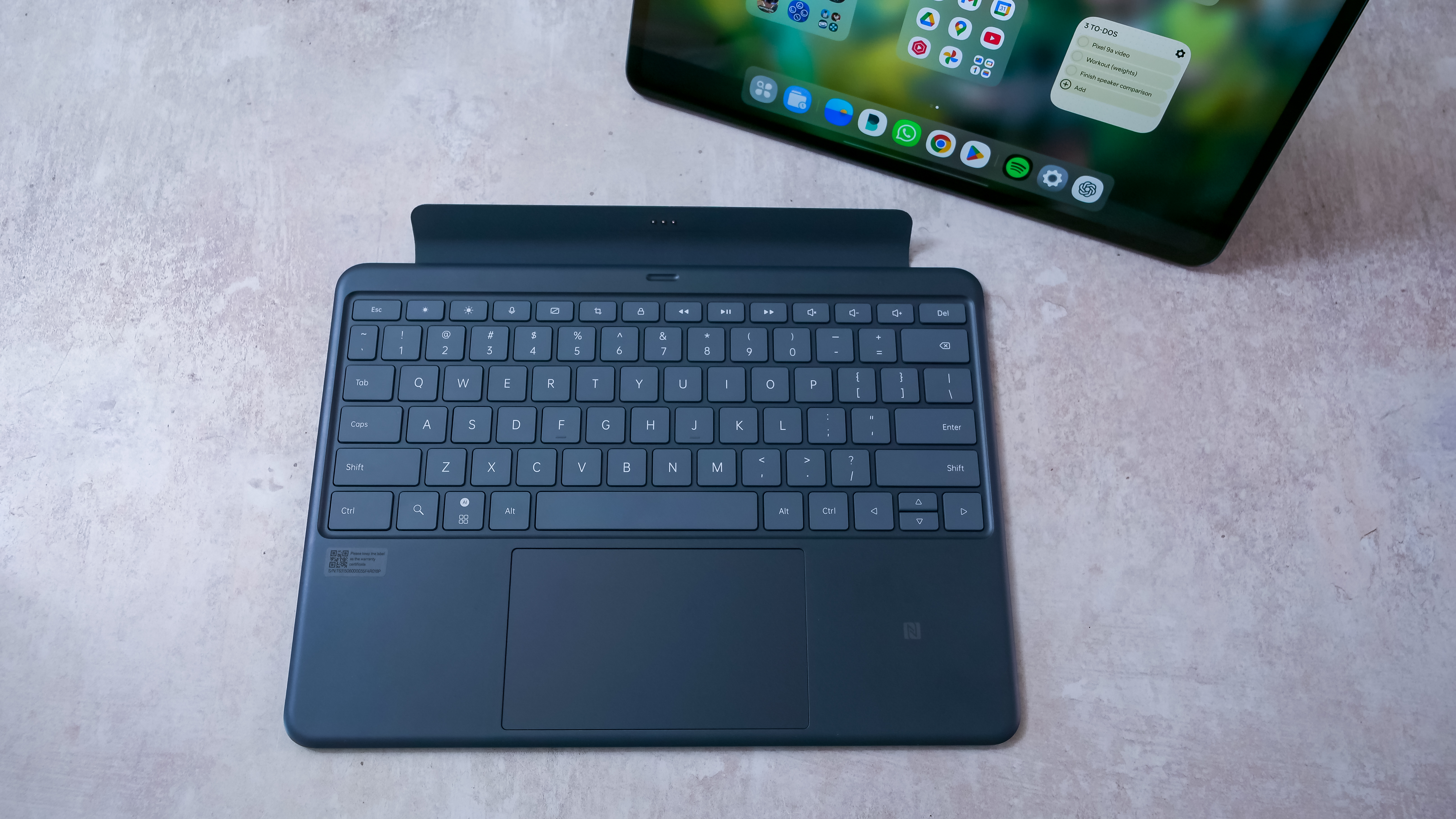 A photo of the OnePlus Pad 3