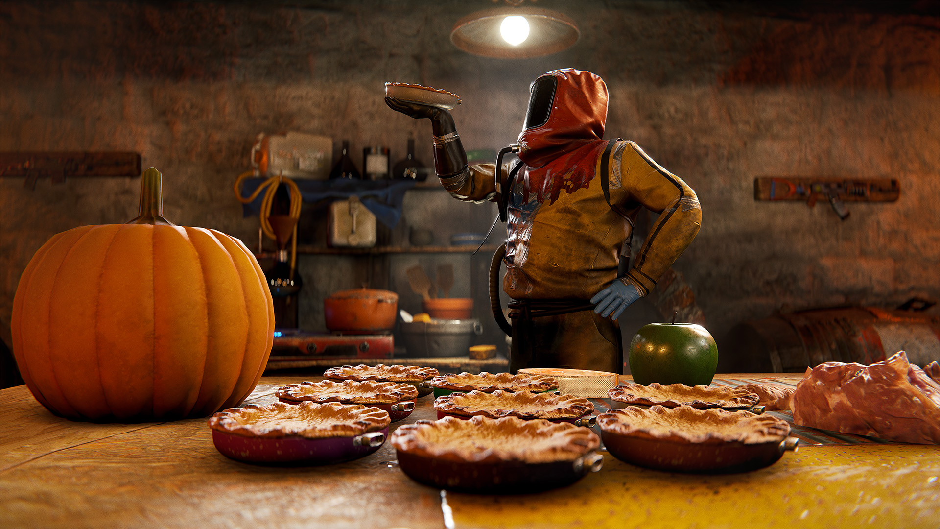 Rust's crafting update gives the survival sim real-time food cooking and pies to rival Monster Hunter, but the tastiest treat is the ability to make and throw 'bee grenades'