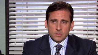 Steve Carell as Michael Scott on The Office