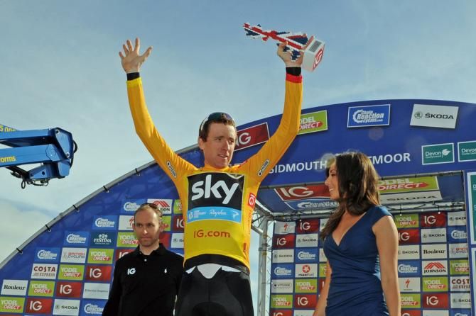 Bradley Wiggins (Sky) remains in the Tour of Britain leader's jersey after stage 6