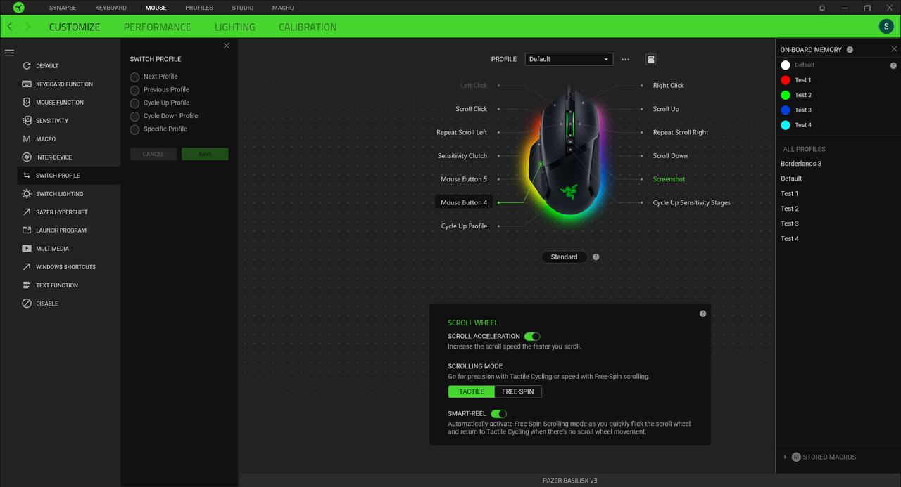 Razer Basilisk V3