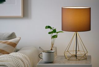 Ikea art deco table lamp