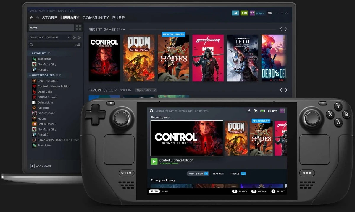 A Lot Like the UI of Steam Deck, Steam’s New “Big Picture Mode” | GadgetAny