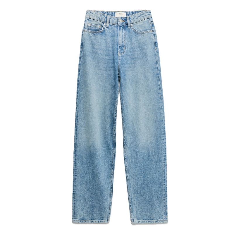M&amp;amp;S, High Waisted Straight Leg Jeans