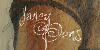 Calligraphy-style fancyPens font sample