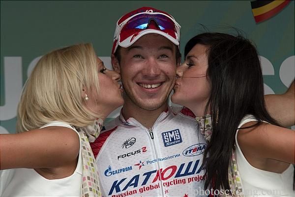 Denis Galimzyanov (Katusha) winner of Paris-Bruxelles