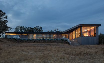 Lichen House within the hills of Sonoma Valley