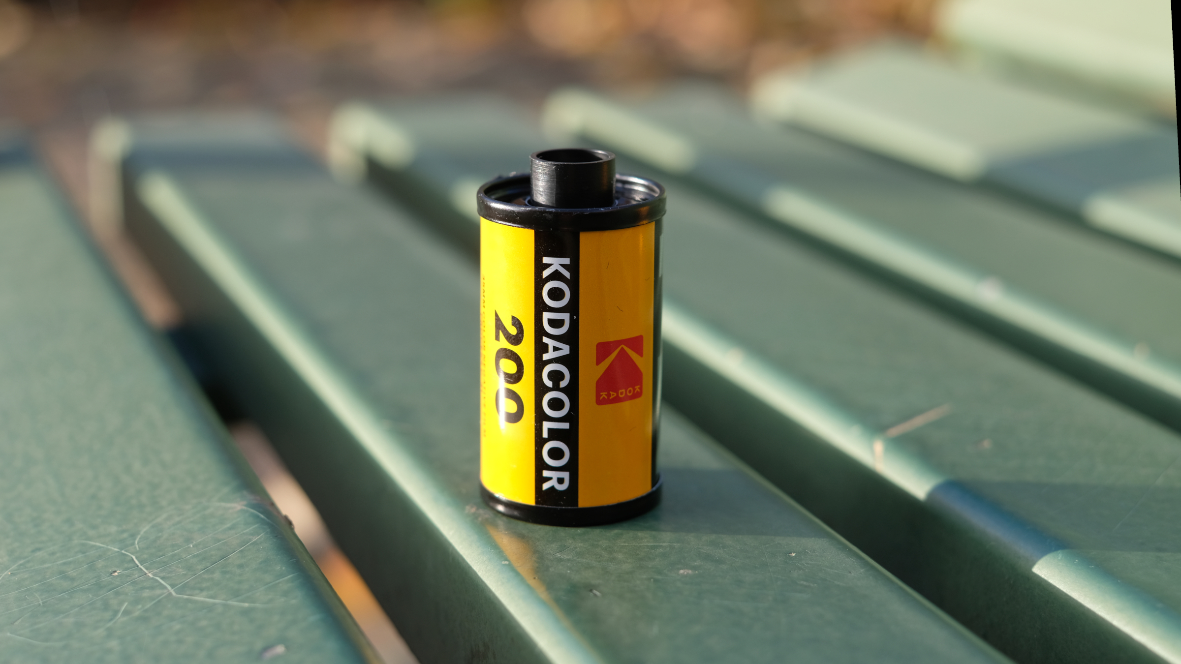Photograph of Kodak Kodacolor 200 film canister