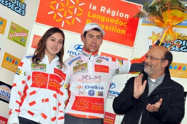 Best young rider Arnaud Molmy (Roubaix Lille Metropole)