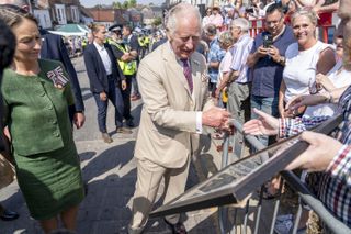 King Charles visits Pickering