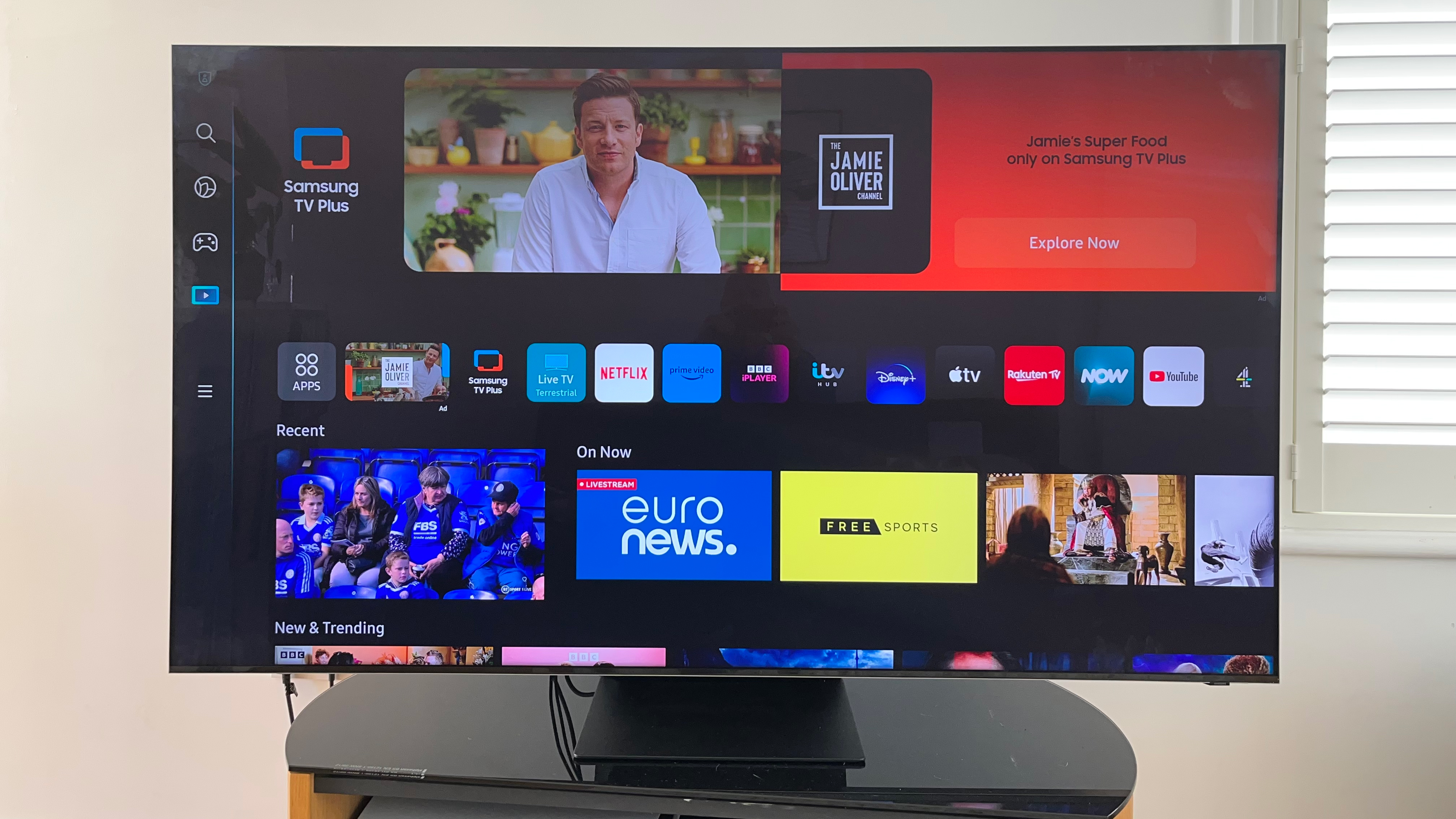 Samsung QN800B 8K TV in living room