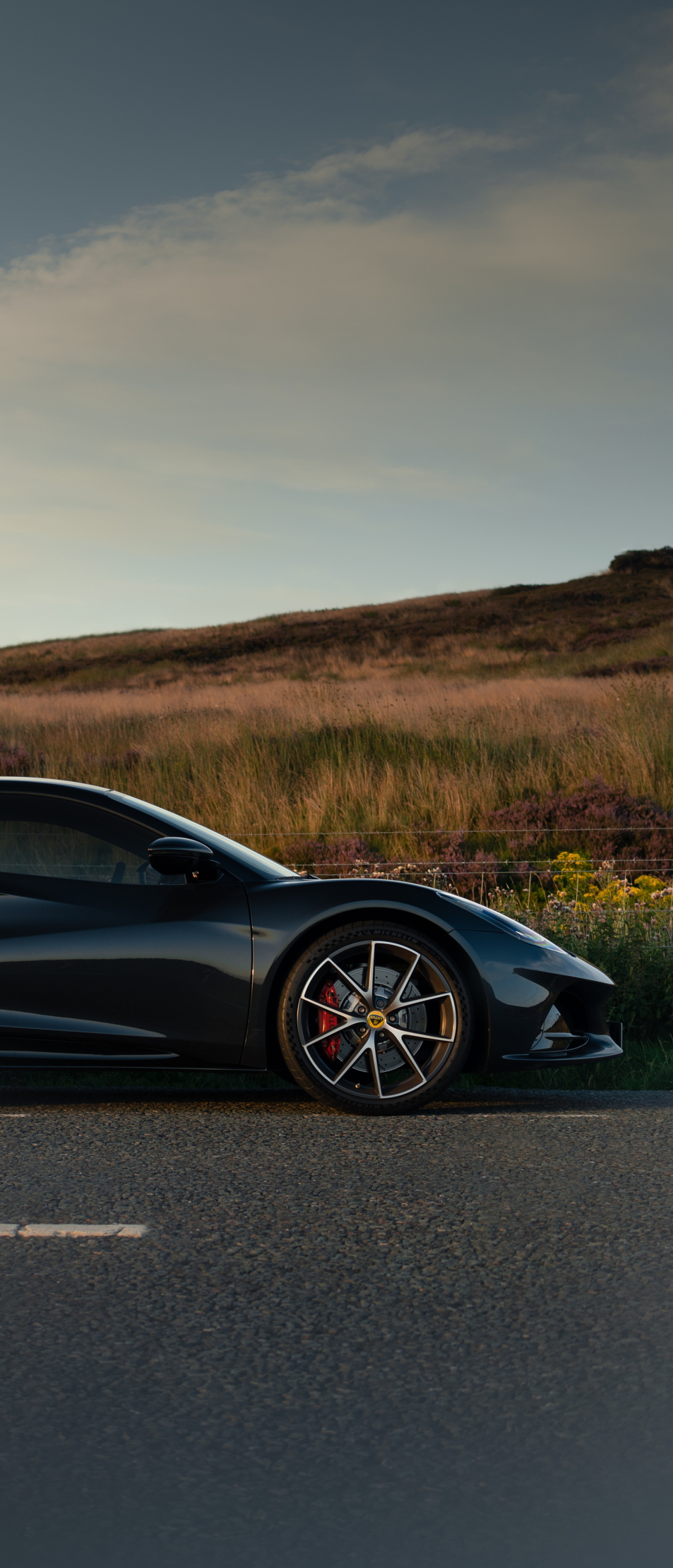 Lotus Emira looking moody