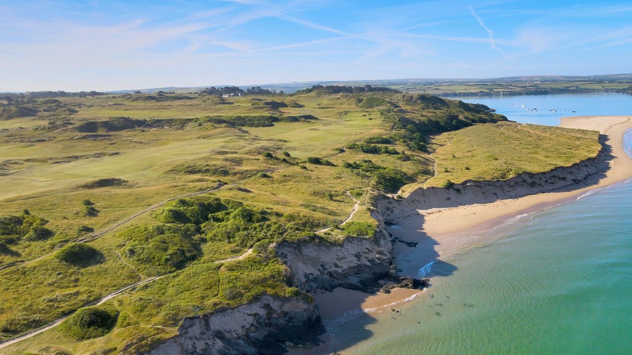 St Enodoc - Church - Aerial