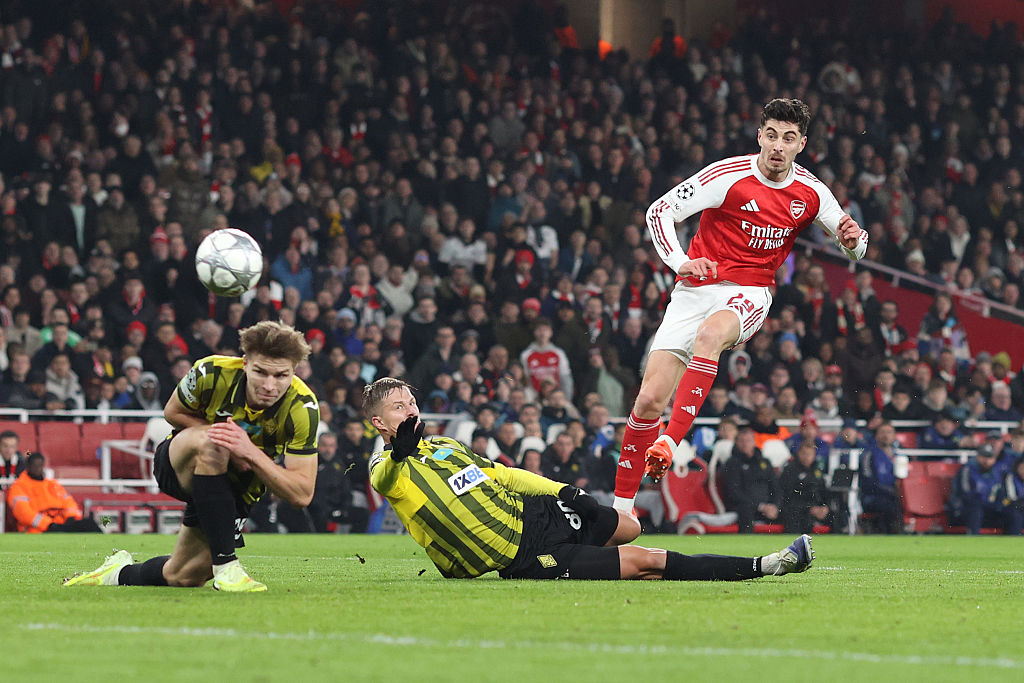 Kai Havertz missed most of the first half of the season having played on the opening day of the season