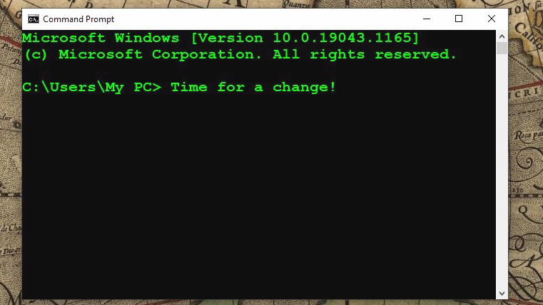 cmd window pops up and closes windows 10