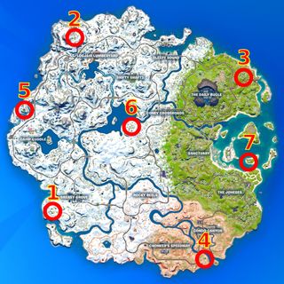 Fortnite vault locations seven outposts chapter 3 how to open