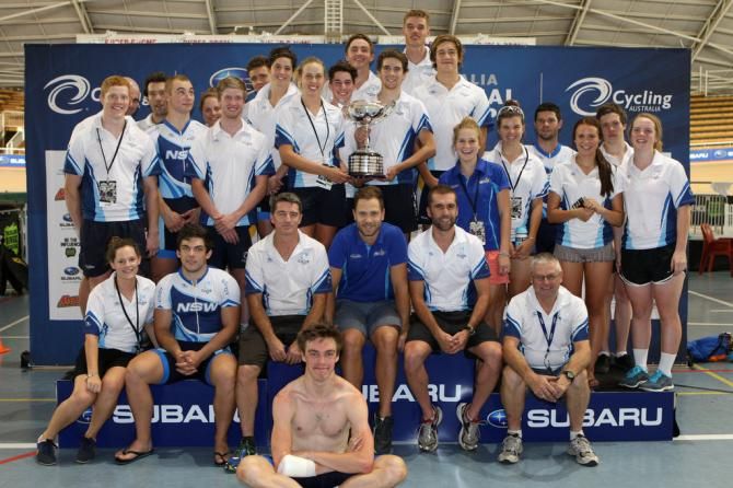 NSW claimed the best state award, the Robina Joy Trophy, with Brad McGee's help