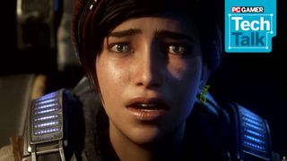 Gears of War 5's Kait is sad about the Microsoft Store.
