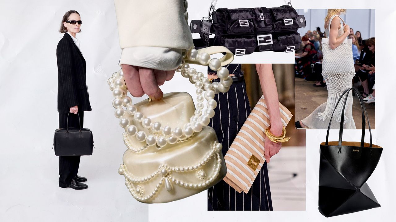 graphics of spring 2024 handbag trends