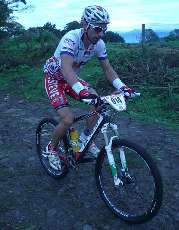 Ismael Ventura on day three of La Ruta